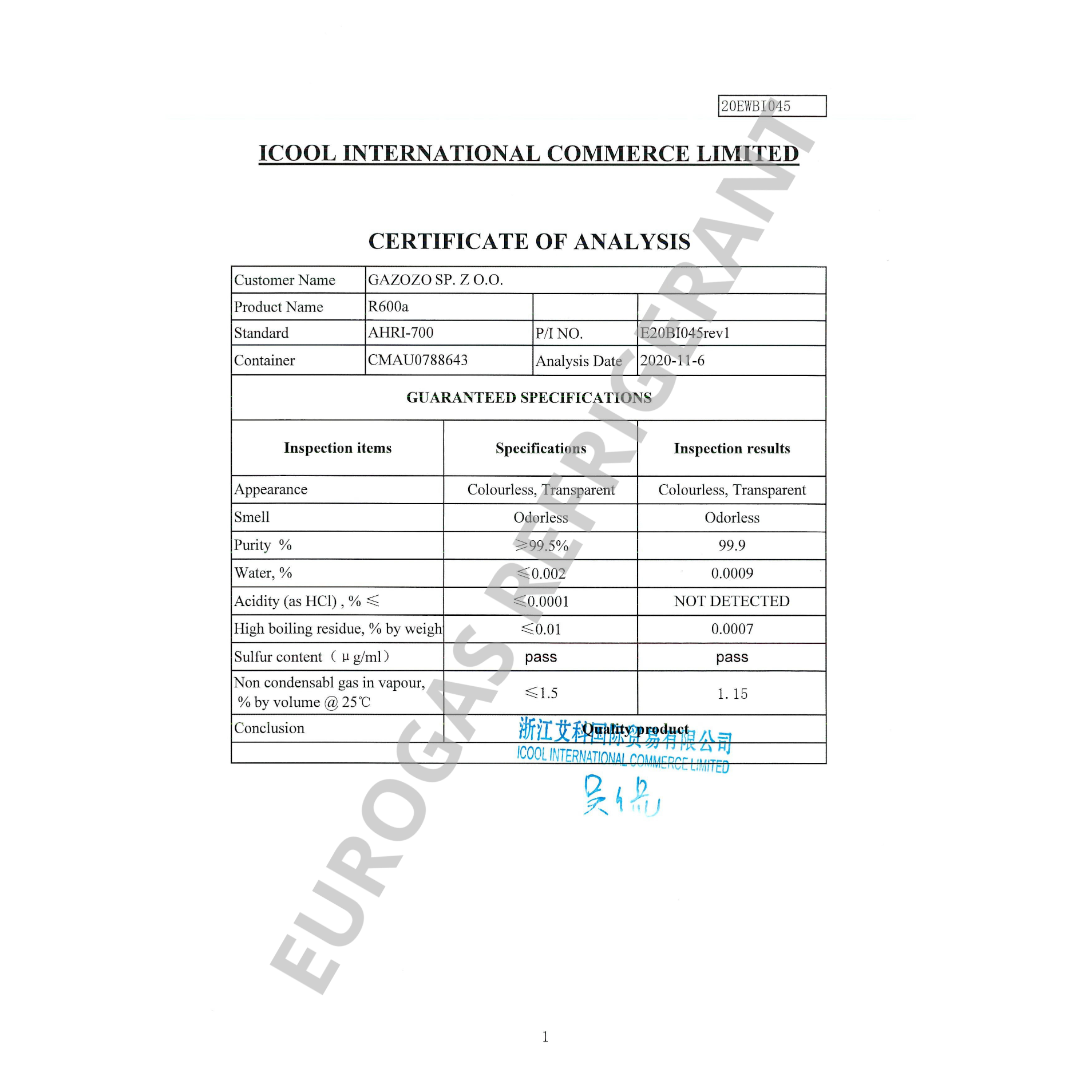 1 x R600a Refrigerant Gas 420g/750ml for refiling Fridges with FGas eBay